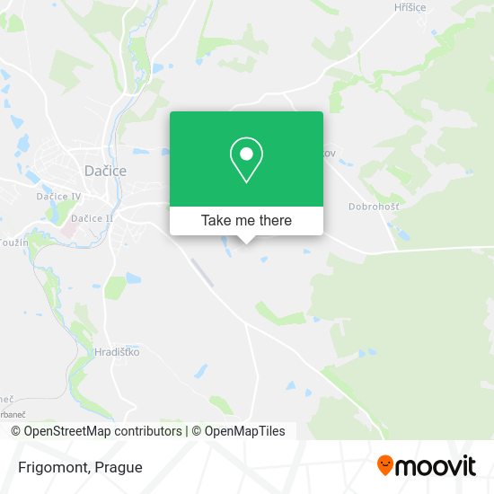 Карта Frigomont