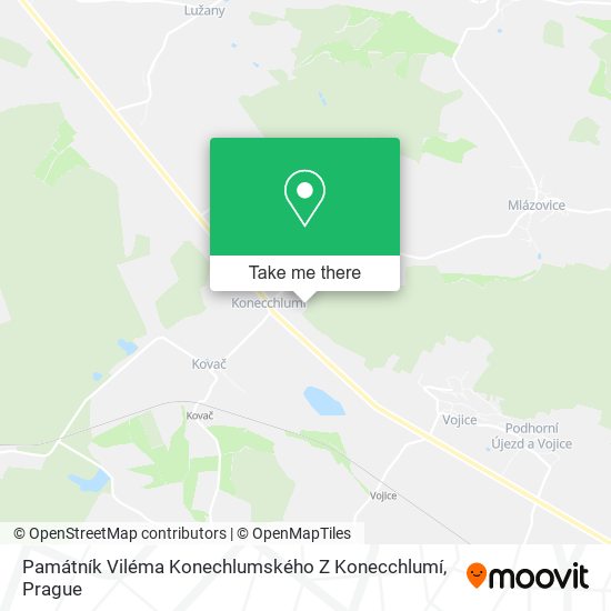 Památník Viléma Konechlumského Z Konecchlumí map