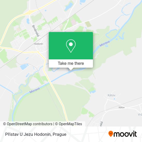 Přístav U Jezu Hodonín map