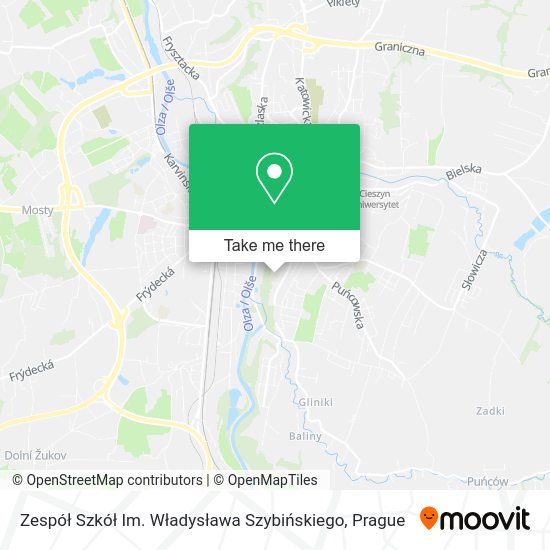 Zespół Szkół Im. Władysława Szybińskiego map