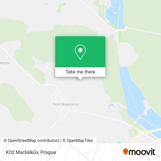 Kříž Maršálkův map