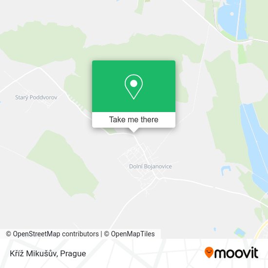 Kříž Mikušův map