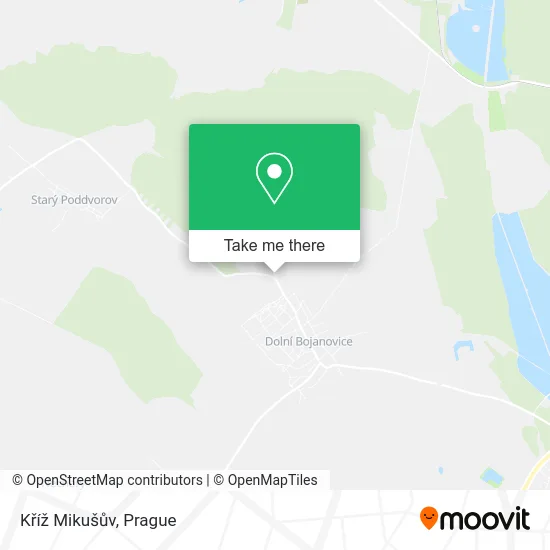 Kříž Mikušův map