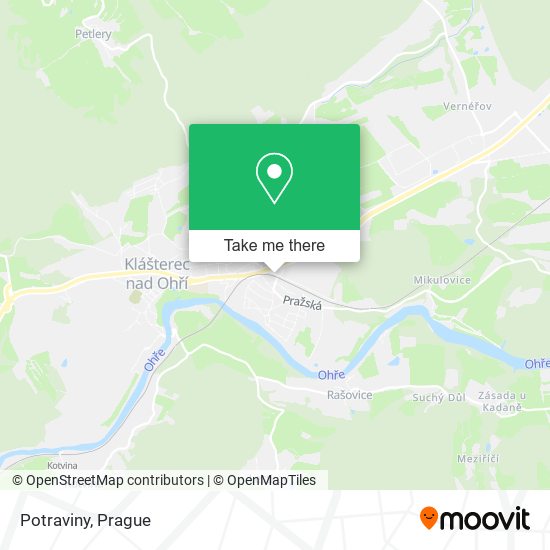 Карта Potraviny