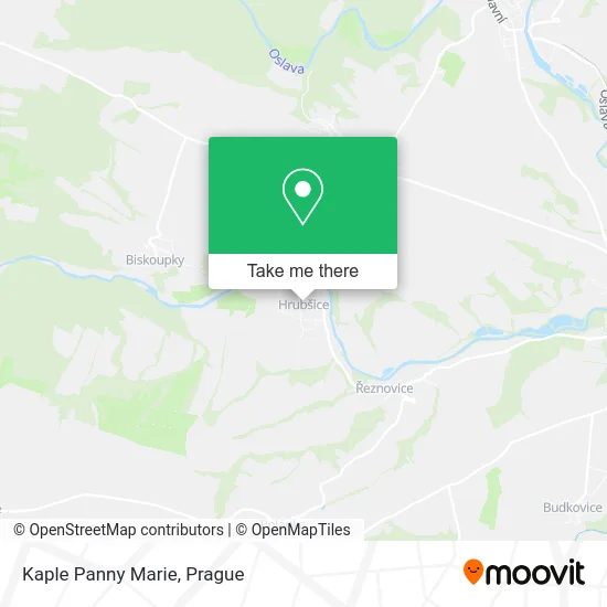 Карта Kaple Panny Marie