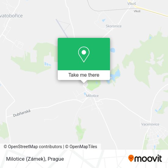 Карта Milotice (Zámek)