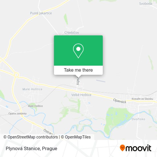 Карта Plynová Stanice