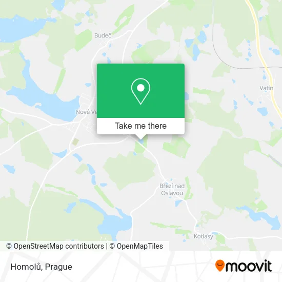 Карта Homolů