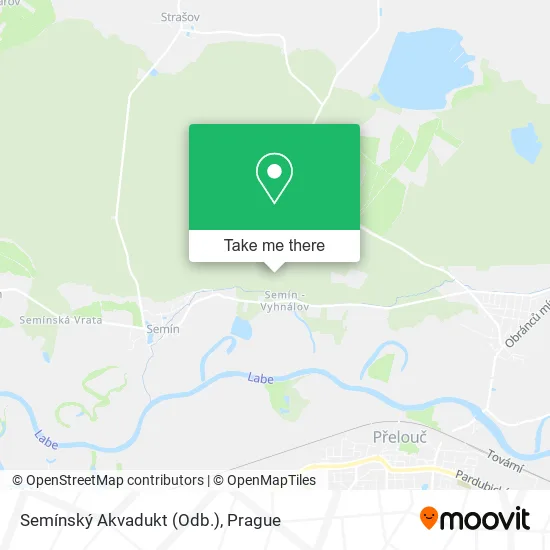 Карта Semínský Akvadukt (Odb.)