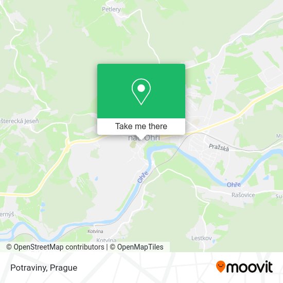 Карта Potraviny