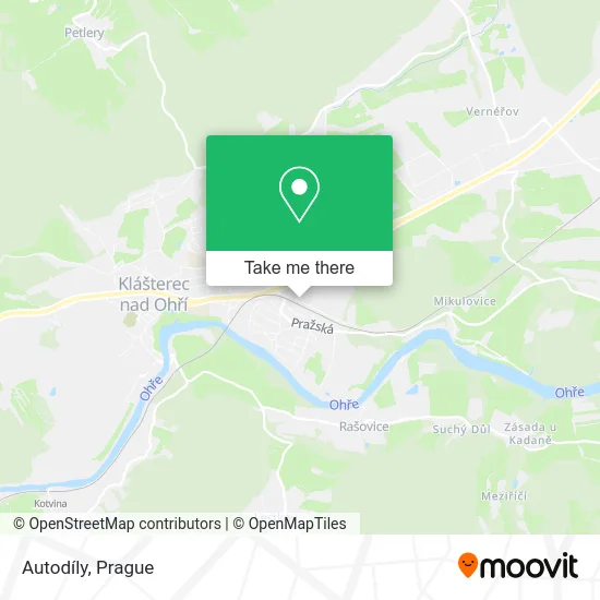 Карта Autodíly