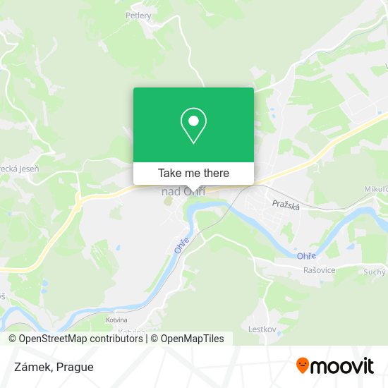 Карта Zámek