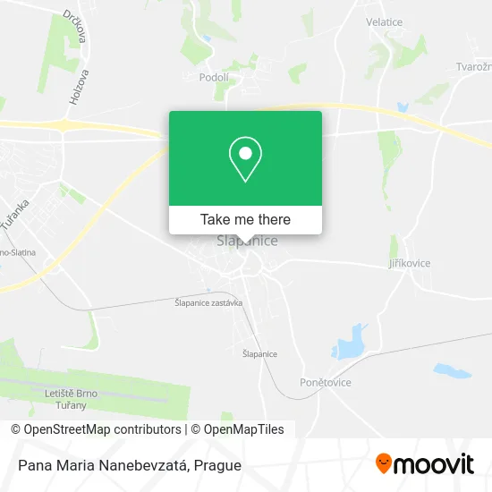 Карта Pana Maria Nanebevzatá