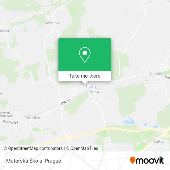 Mateřská Škola map