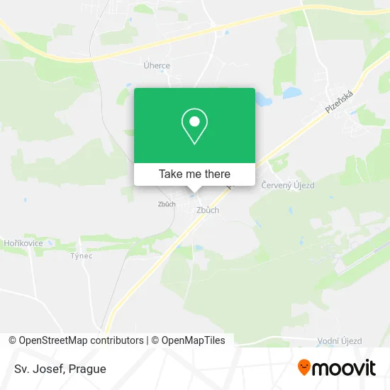 Карта Sv. Josef