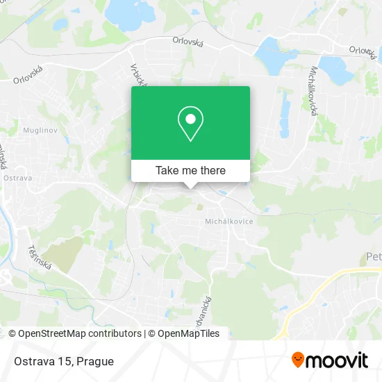 Карта Ostrava 15