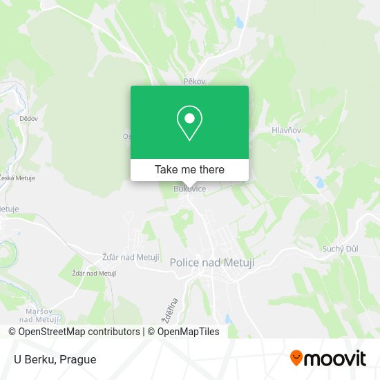 Карта U Berku