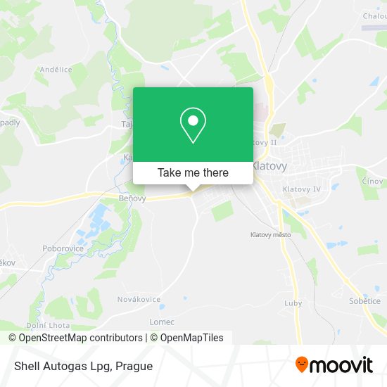 Карта Shell Autogas Lpg