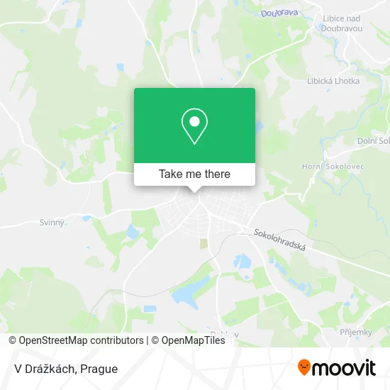 Карта V Drážkách