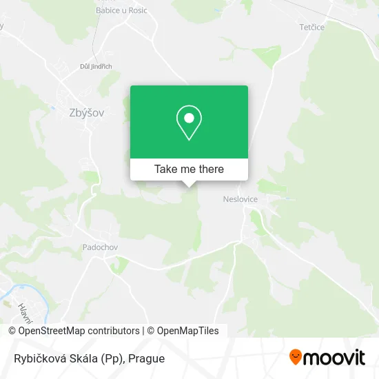 Карта Rybičková Skála (Pp)