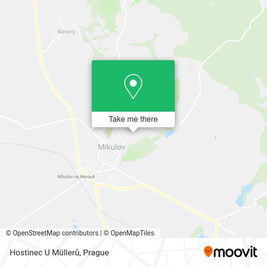 Hostinec U Müllerů map