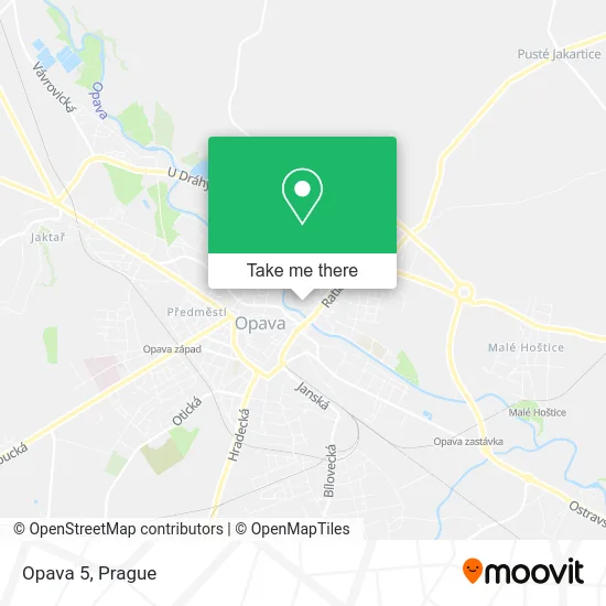 Карта Opava 5