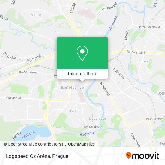 Карта Logspeed Cz Aréna