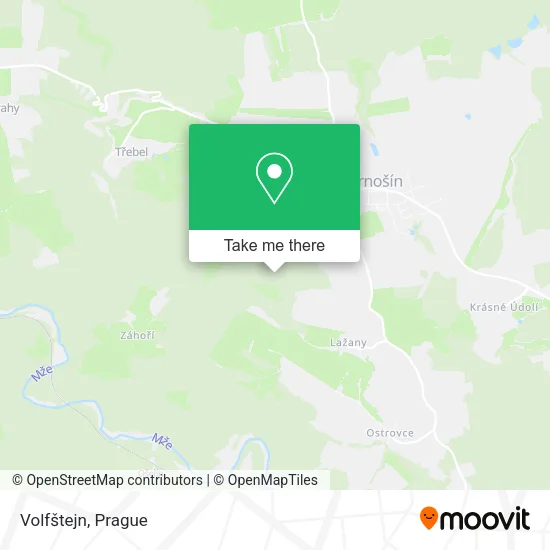 Карта Volfštejn