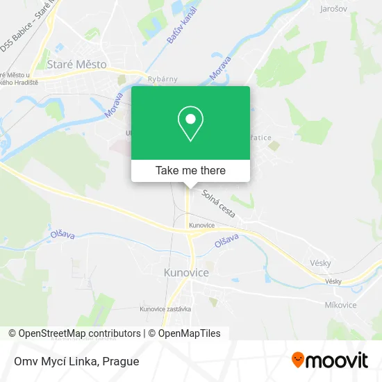 Карта Omv Mycí Linka