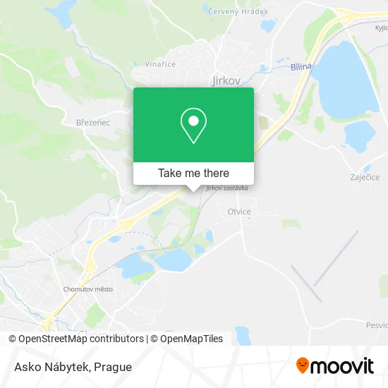 Карта Asko Nábytek
