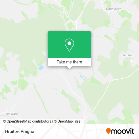 Карта Hřbitov