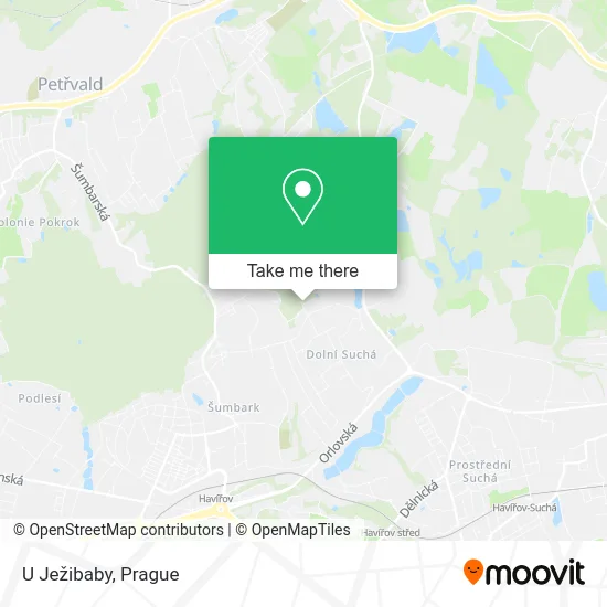 Карта U Ježibaby