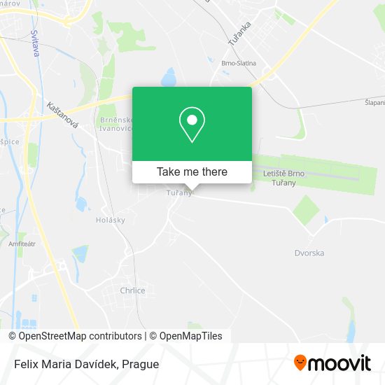 Felix Maria Davídek map