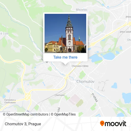 Карта Chomutov 3