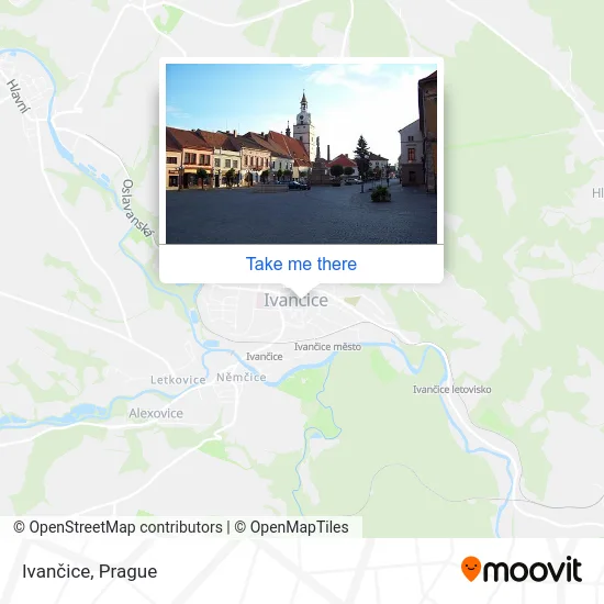 Карта Ivančice