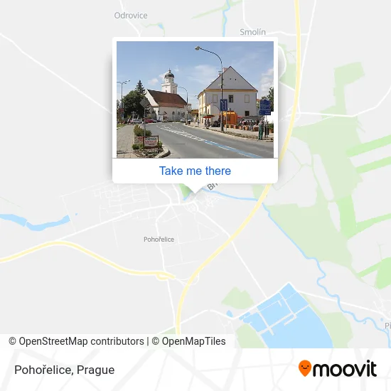 Карта Pohořelice