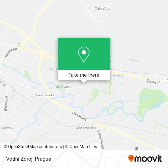 Карта Vodni Zdroj