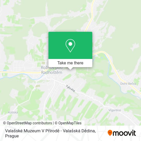 Valašské Muzeum V Přírodě - Valašská Dědina map