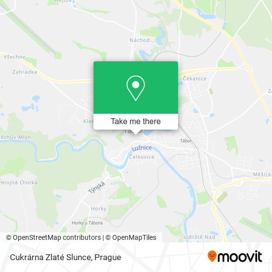 Cukrárna Zlaté Slunce map