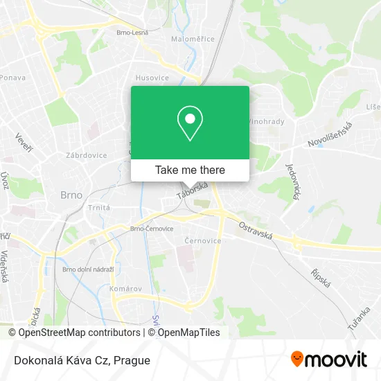 Карта Dokonalá Káva Cz