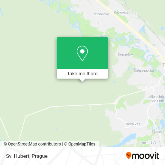 Карта Sv. Hubert