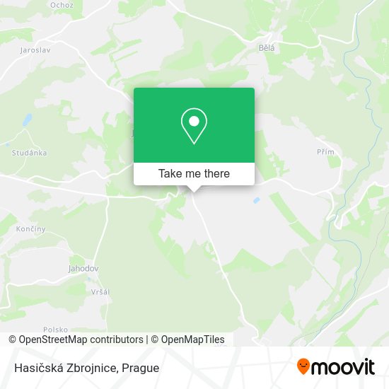 Hasičská Zbrojnice map