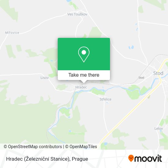 Hradec (Železniční Stanice) map