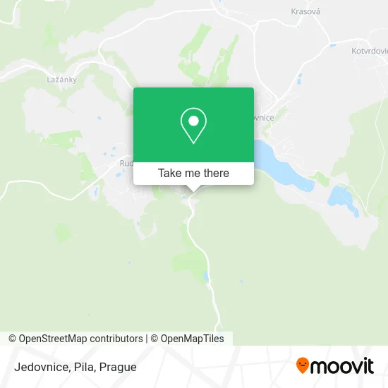 Карта Jedovnice, Pila