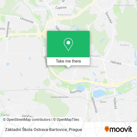 Základní Škola Ostrava-Bartovice map