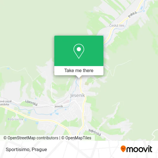 Карта Sportisimo