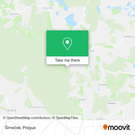 Карта Šimeček