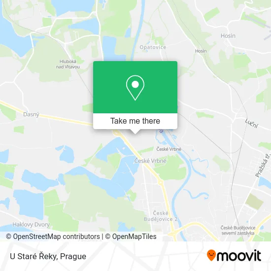 Карта U Staré Řeky