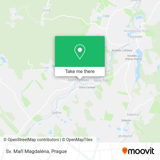 Sv. Maří Magdaléna map