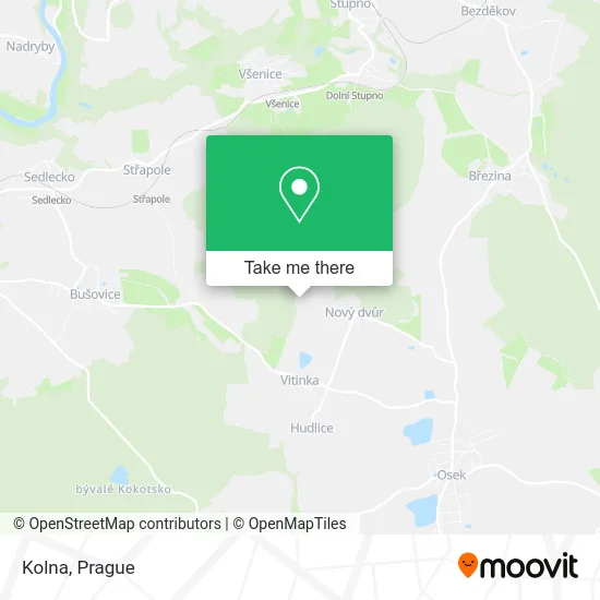 Карта Kolna
